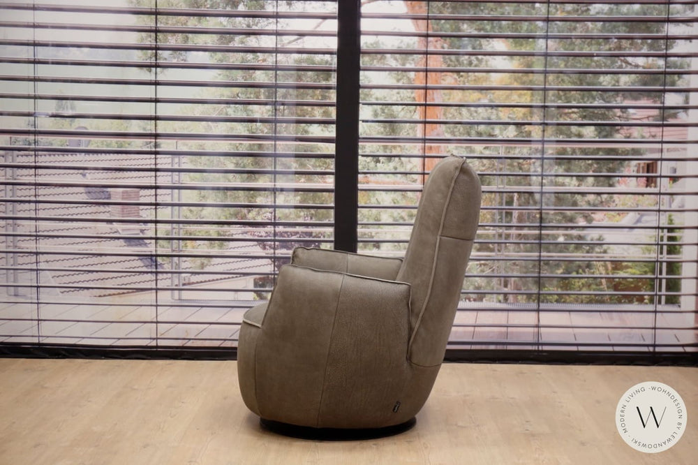 Modell Blobb.De Luxe inkl. Hocker Leder Rhino elefant Bullfrog