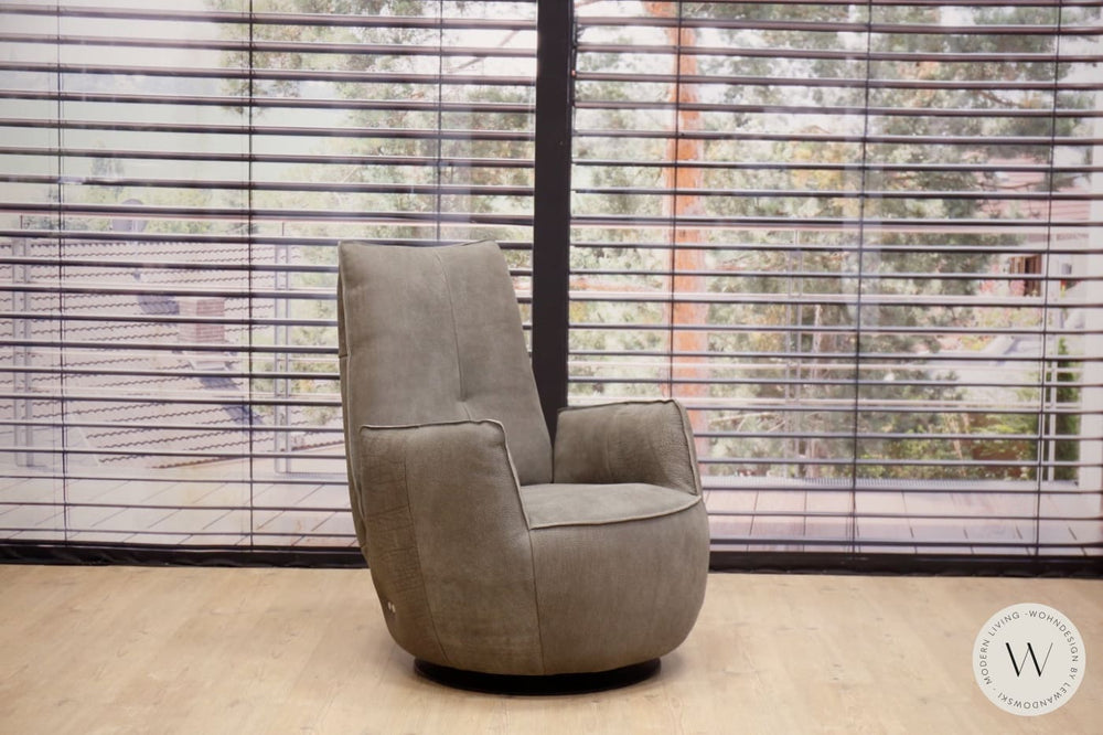 Modell Blobb.De Luxe inkl. Hocker Leder Rhino elefant Bullfrog