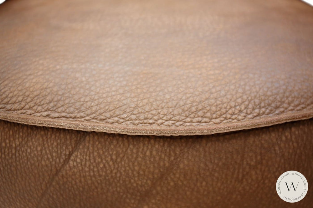Modell Blobb.De Luxe inkl. Hocker Leder Rhino tabak Bullfrog