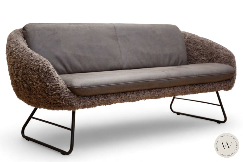 Modell Boneo in Mikrofaser Bison inkl. 3 Stühle Koinor