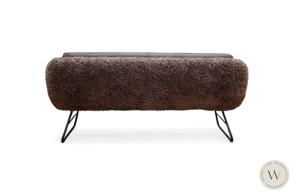 Modell Boneo in Mikrofaser Bison inkl. 3 Stühle Koinor