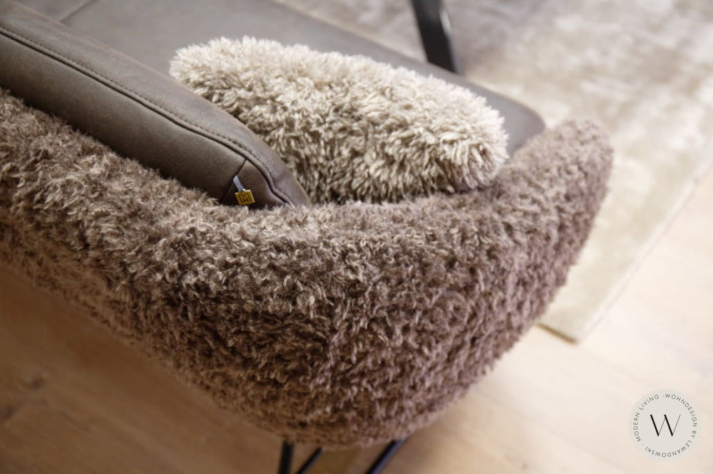 Modell Boneo in Mikrofaser Bison inkl. 3 Stühle Koinor