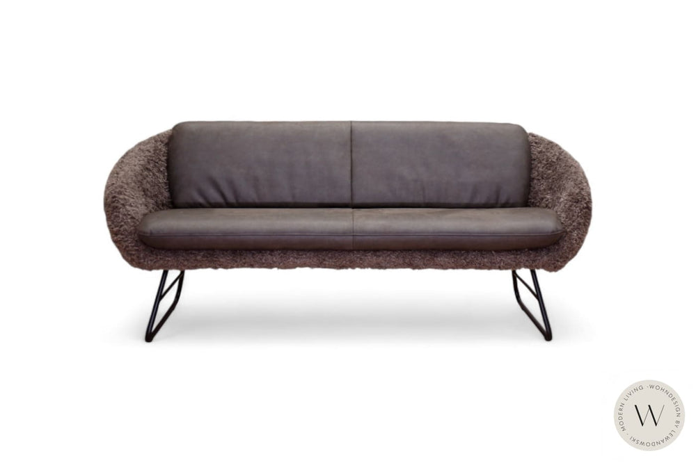 Modell Boneo in Mikrofaser Bison inkl. 3 Stühle Koinor