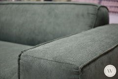 Modell Sienna In Stoff Cord (Liege Links) Couchgarnituren