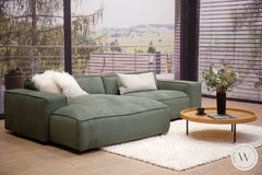 Modell Sienna In Stoff Cord (Liege Links) Couchgarnituren