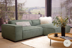 Modell Sienna In Stoff Cord (Liege Rechts) Couchgarnituren