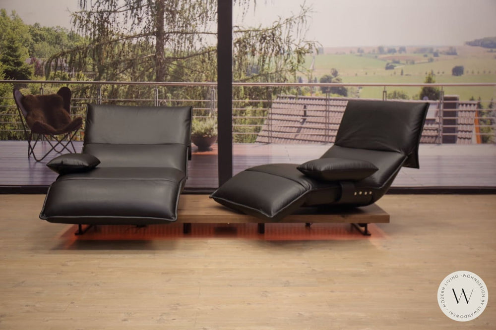 Modell Edit 2 in Leder A Soft noir Koinor