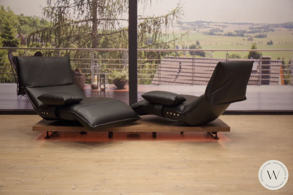 Modell Edit 2 in Leder A Soft noir Koinor