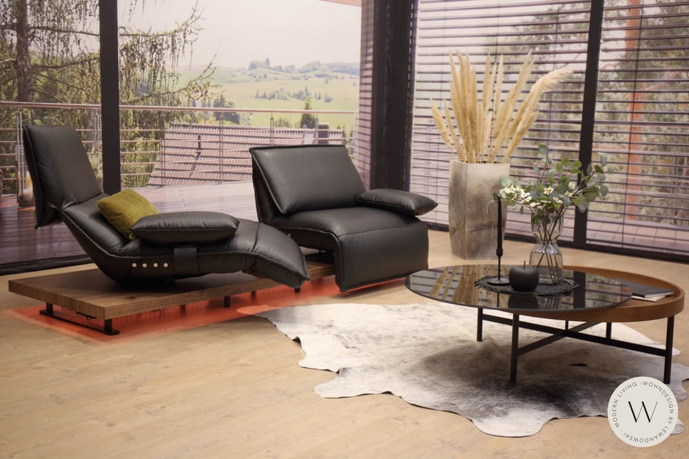 Modell Edit 2 in Leder A Soft noir Koinor