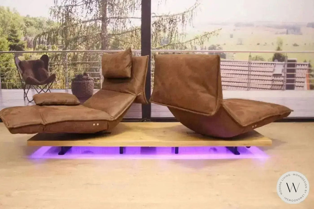 Modell Edit 2 Sofa C in Mikrofaser Bison 83 Koinor