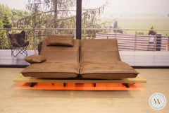 Modell EDIT 2 Sofa C in Stoff Bison Koinor