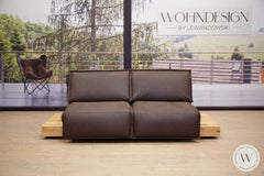 Modell Edit 3 Leder D Velevet Marron Couchgarnitur