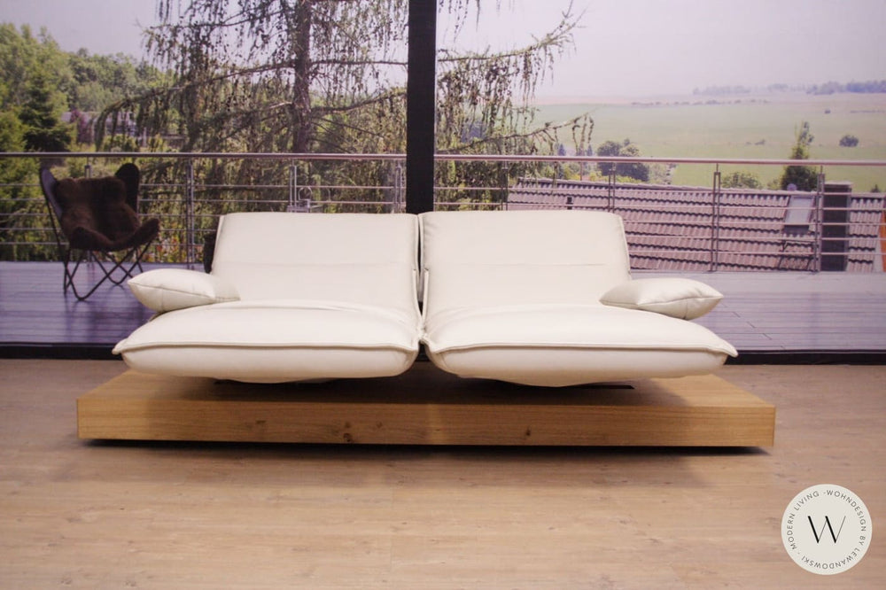 Modell Edit 3 Sofa C in Leder B BULL perla Koinor