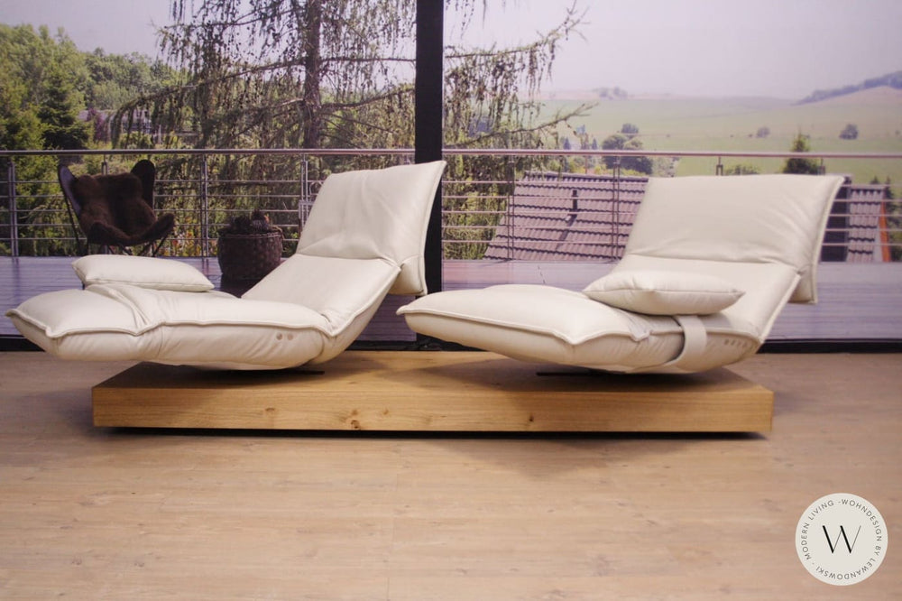 Modell Edit 3 Sofa C in Leder B BULL perla Koinor