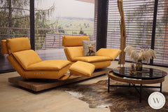 Modell Edon C2 Sofa In Leder A India Sun Couchgarnituren