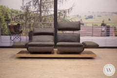 Modell Edon C2 Sofa In Stoff Bison 13/89 Couchgarnituren