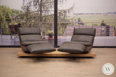 Modell Edon C2 Sofa In Stoff Bison 13/89 Couchgarnituren