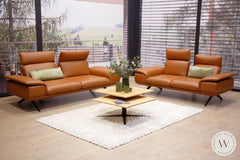 Modell Elements 2 Sofas In Leder X Hazel Couchgarnituren