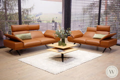 Modell Elements 2 Sofas In Leder X Hazel Couchgarnituren