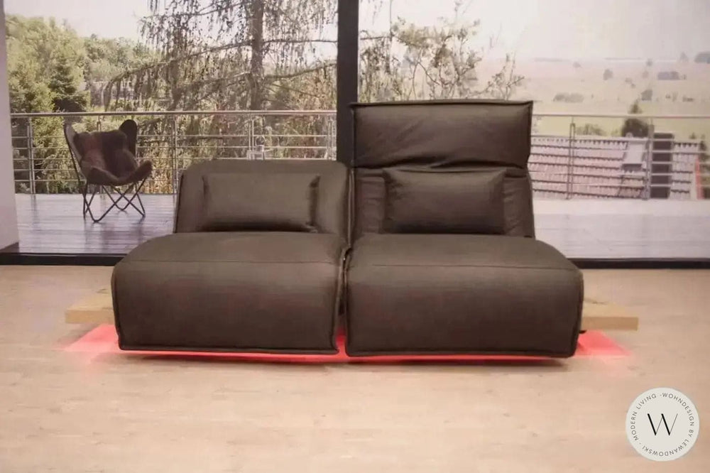 Modell Epos 2 Sofa C in Leder A India schoko Koinor
