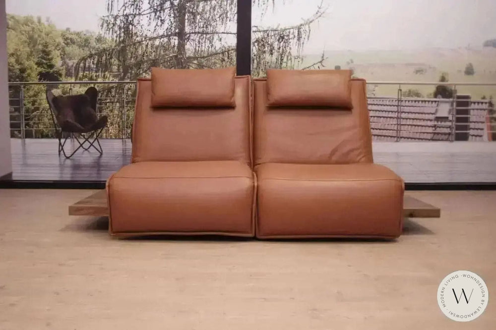 Modell Epos 2 Sofa C in Leder C Classic cognac Koinor