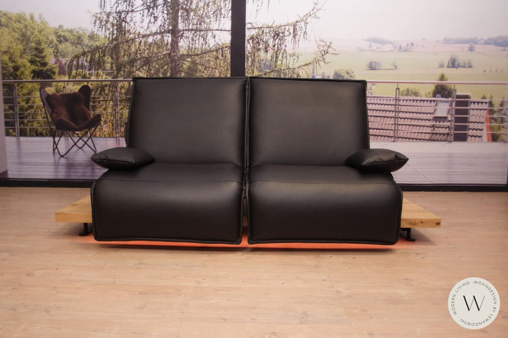 Modell Epos 2 Sofa C Leder B Bull nero Koinor
