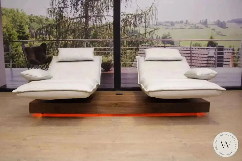 Modell Epos 3 in Leder A Soft crystal Koinor