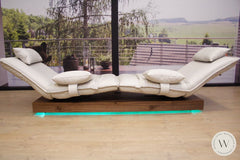 KOINOR Modell EPOS 3 Sofa C in Leder A Soft crystal