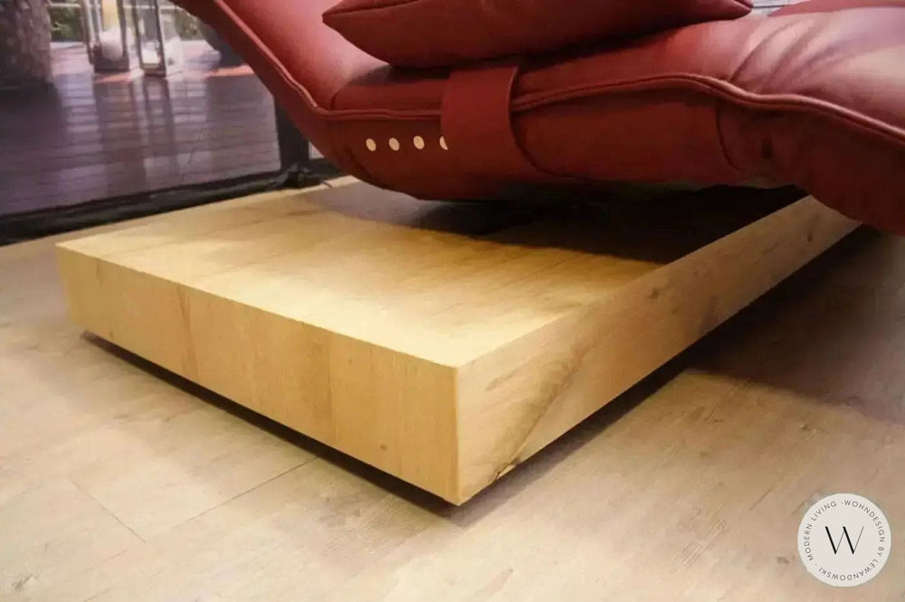 Modell Epos 3 Sofa C in Leder A Soft Lipstick Koinor
