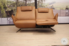 Modell Evita Sofa EHM in Leder B Toro whisky Koinor