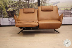 Modell Evita Sofa EHM in Leder B Toro whisky Koinor