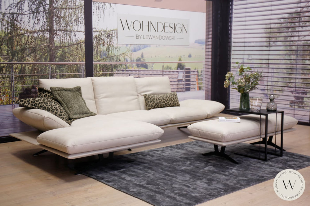 Modell Francis Eckgarnitur in Mikrofaser Zenit 25 Koinor