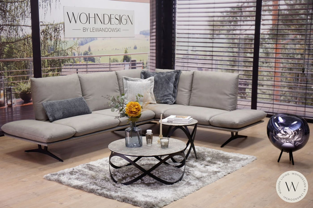 Modell Francis Eckgarnitur in Mikrofaser Zenit Koinor