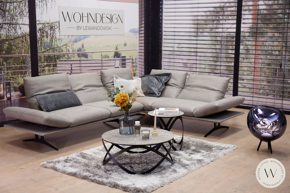 Modell Francis Eckgarnitur in Mikrofaser Zenit Koinor