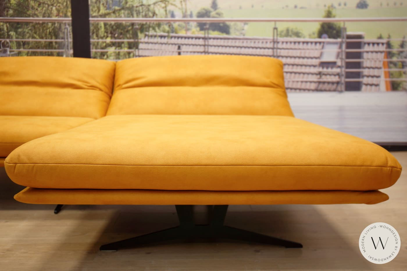 Modell Francis Eckgarnitur in Mikrofaser Zenit Koinor