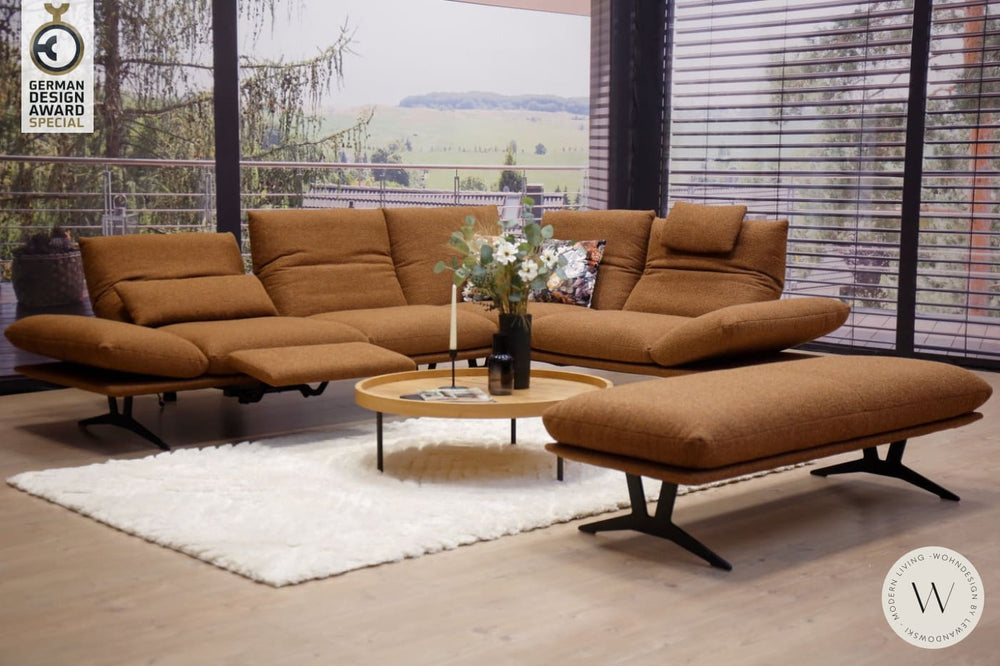 Modell Francis Eckgarnitur in Stoff Luando Koinor