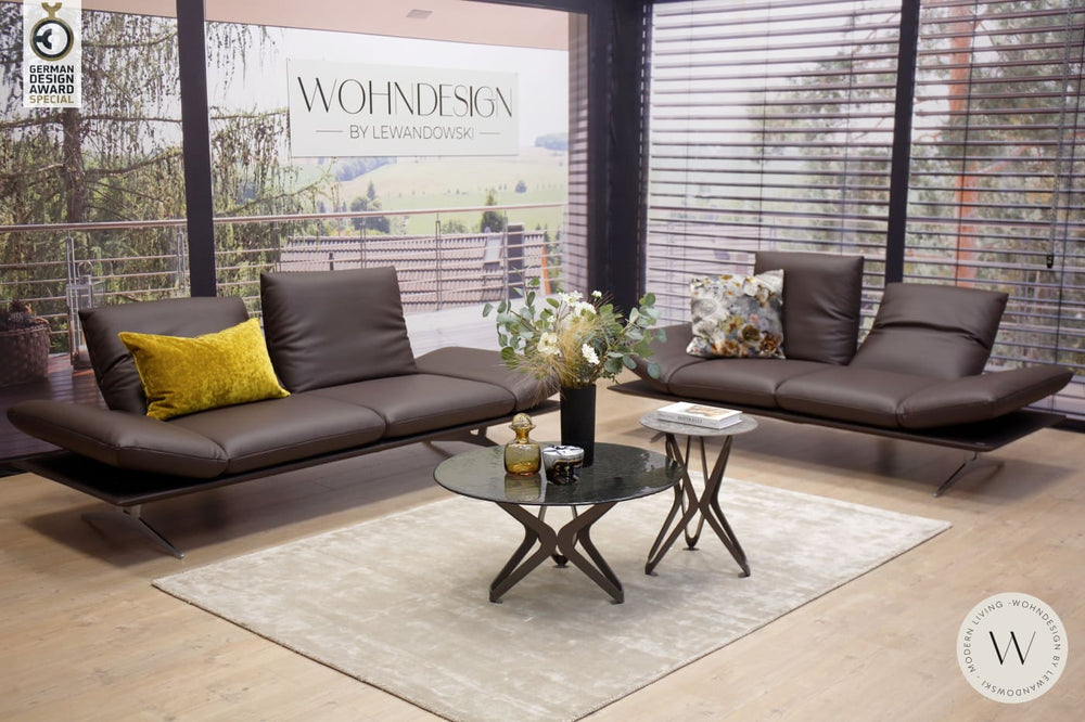 Modell Francis Garnitur in Leder B Bull moretto Koinor