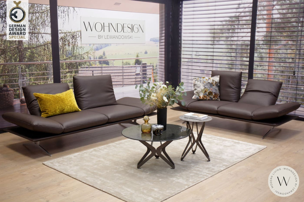 Modell Francis Garnitur in Leder B Bull moretto Koinor