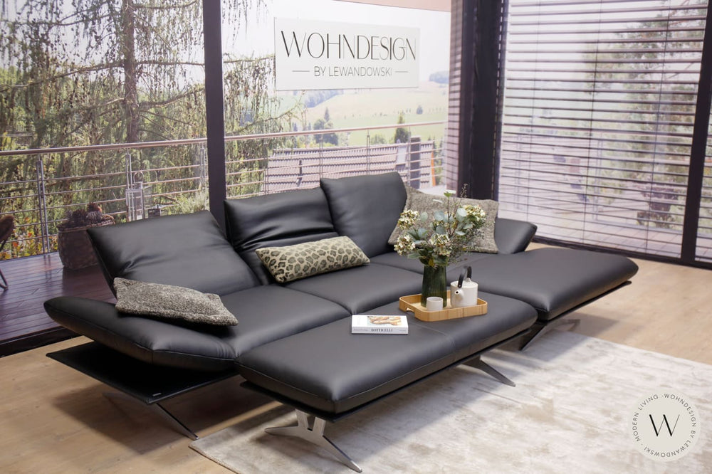 Modell Francis in Leder B Bull nero Koinor