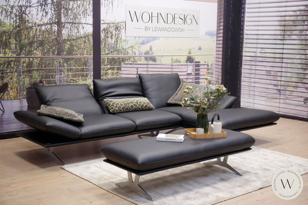 Modell Francis in Leder B Bull nero Koinor