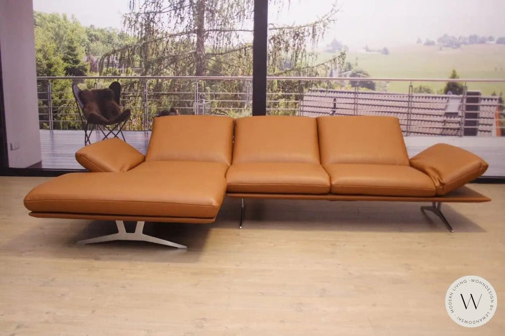 Modell Francis in Leder C Cognac Koinor