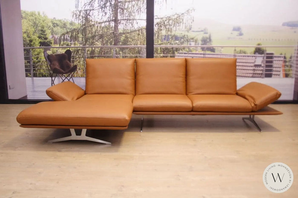 Modell Francis in Leder C Cognac Koinor