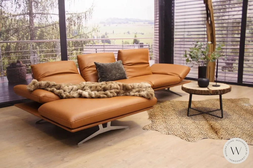 Modell Francis in Leder C Cognac Koinor