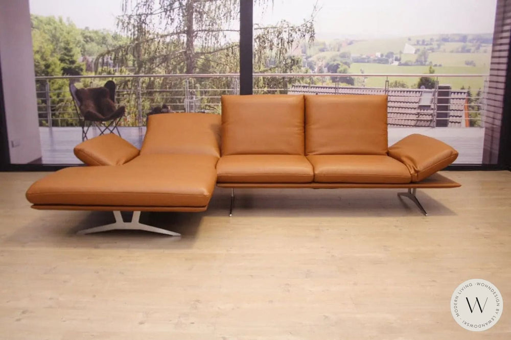 Modell Francis in Leder C Cognac Koinor