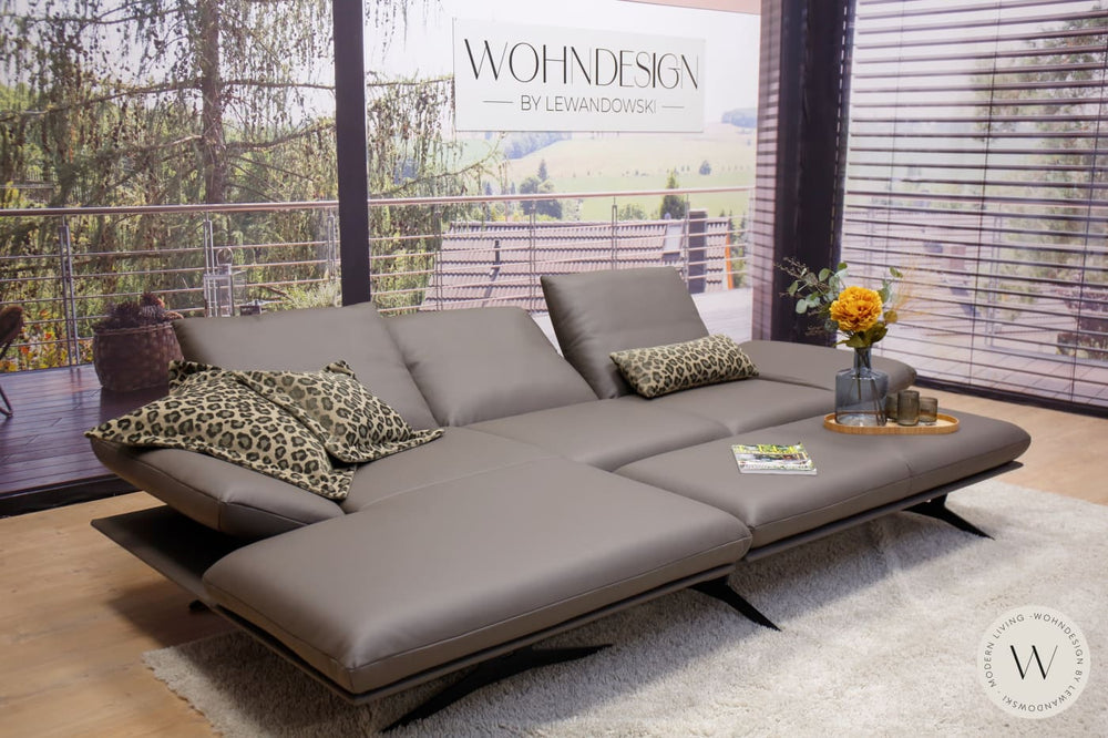 Modell Francis in Leder B Bull carbone Koinor