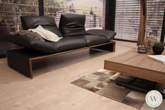 Modell Harriet Sofa BH in Leder A Tara noir Koinor