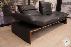 Modell Harriet Sofa BH in Leder A Tara noir Koinor