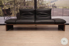 Modell Harriet Sofa BH in Leder A Tara noir Koinor