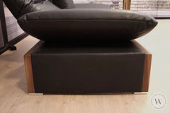 Modell Harriet Sofa BH in Leder A Tara noir Koinor