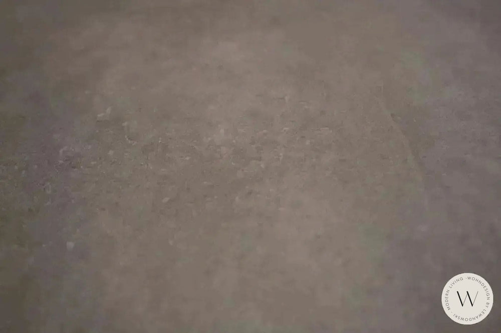 Couchtisch oval P432 Duo höhenverstellbar Keramik Zement grau Ronald Schmitt